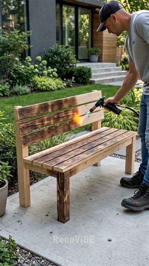 The ultimate DIY garden bench transformation #diy #woodworking #outdoorliving