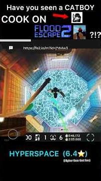 FLOOD ESCAPE 2 HYPERSPACE (CRAZY+) #fe2 #floodescape2 #robloxfyp #robloxfypシ #robloxobby