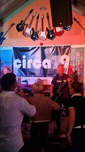 Staines Thameside brewery. Circa79 band.