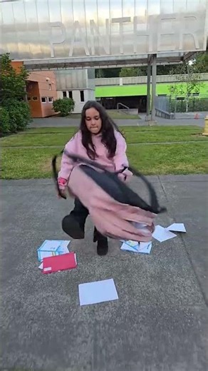 She forgot she still has school