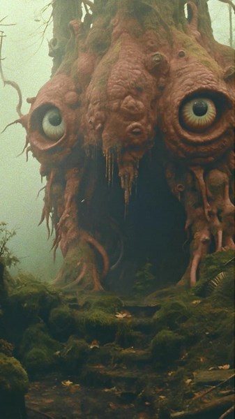 The Odd Worlds Series: AI-Generated Dark Fantasy Art