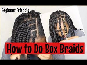 Shortish Box Braid Tutorial!