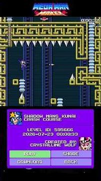 【342】MEGA MAN MAKER ショートチャレンジ