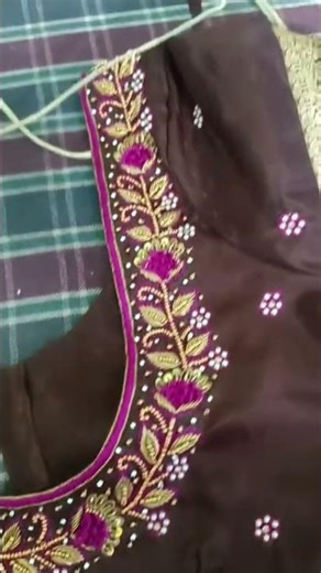 Latest maggam work blouse models 👌######