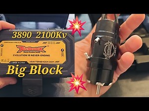 Tenshock Big-Block Motor! 3890 Long Version & XLX2 into the Impulse 32 by Proboat