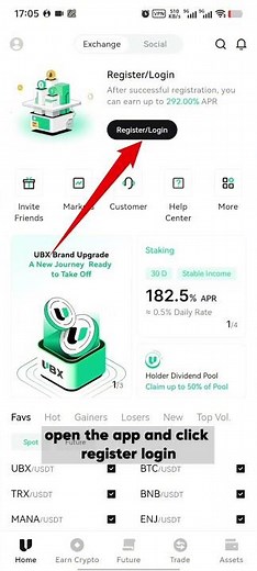 UBX Beginner's Guide 1: How to download UBX App, Registration & Inviting Friends (Android User)