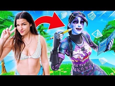 Teaching My Girlfriend How To Play Fortnite in Her Bikini!