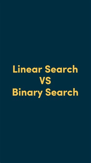 Why Binary Search is GENIUS 🤯 (vs Linear Search)