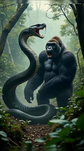 "Epic Battle in the Amazon: Godzilla vs Giant Snake"