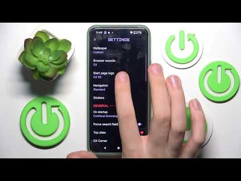 Opera GX Mobile – How to Change What Does It Do on Startup