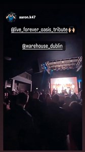 Live Forever Oasis Tribute Band on Reels