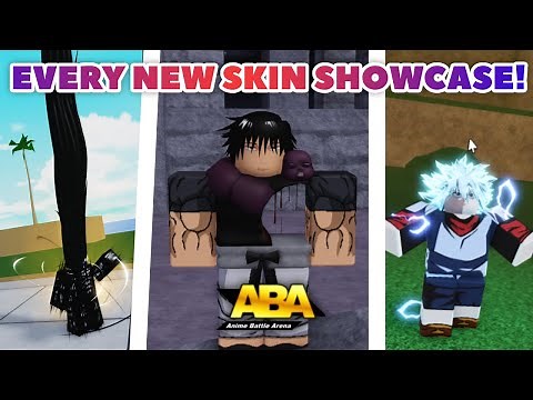 [ABA UPDATE] SHOWCASING EVERY NEW SKIN IN THE NEW ABA UPDATE!!! (VERY COOL SKINS!!!!!!!!)