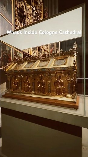 Check out what’s inside Cologne’s Dom #köln #cologne #europe