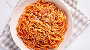 I Just Learned the Most Genius Tip for Reheating Pasta