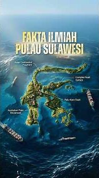 Kenapa Bentuk Pulau Sulawesi Aneh? Ternyata Ini Fakta Geologinya!