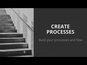 Create and organize your processes