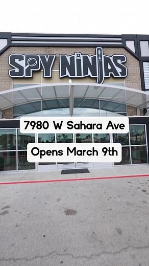 Grand Opening March 9th in Las Vegas | Spy Ninjas HQ
