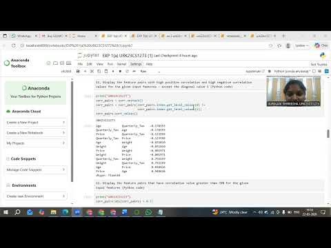 mlt exp no 1a exploratory data analysis