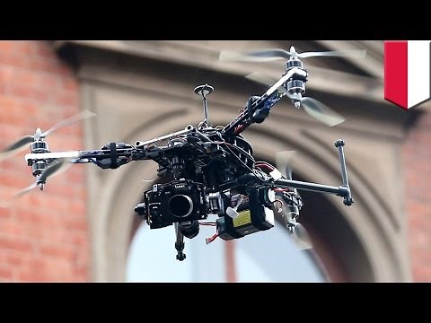 Military drone in action: 'Bee' miniature drone can be used for surveillance and combat