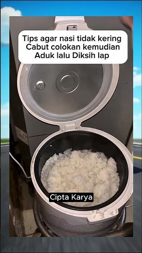 Tips to prevent rice from drying out easily