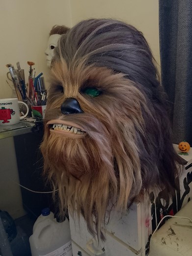 Chewbacca Mask Realistic Cosplay Halloween Prop Bust Adult Head - Etsy