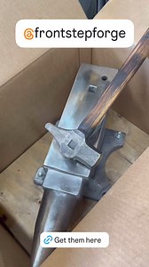 The wait is over! I’ve added a selection of hammer weights to my beginning smiths kit . See them at the drop down menu available on https://frontstepforge.com/ The kit is tongs a punch and a hammer . The only difference from my usual hammers is I finished these to a ready to work matte finish rather than a high polish. Same steel , same heat treatment .These include a pair of heritage grad tongs and a round punch forged from W1 steel .#frontstepforge #blacksmithing #blacksmithtools #handmade #ha