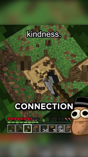 kindness... #shorts #minecraft