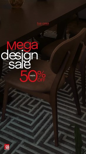MEGA DESIGN SALE en Tua Casa! Hasta 50% OFF en poltronas y muebles...
