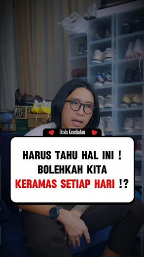BOLEH KERAMAS TIAP HARI !? 🤔 #doktertirta #podcast #tipskesehatan #keramas