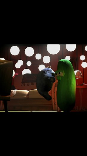 We hope you spend this Valentine's Day with someone who loves you as much as Larry loves Barbara Manatee! #VeggieTales | VeggieTales