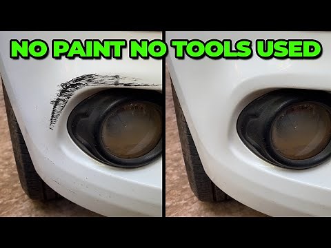 How to Remove Scratches From A Car Without Using Paint or Tools | English
