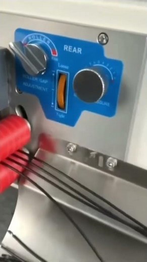 Automatic 4-Wire Cutting & Stripping Machine #wireharness