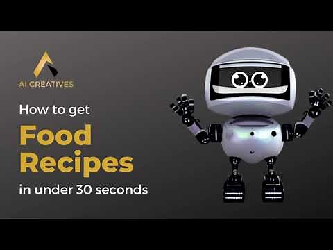 How To Use Ai To Create Food Recipes - By Ai Creatives