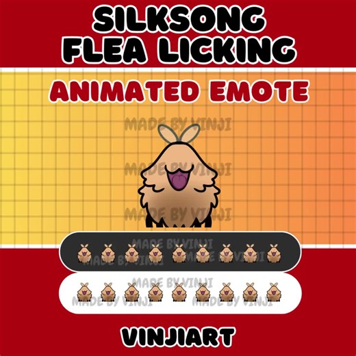 Cute Flea Animation from Silksong