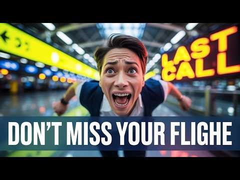 When Does Flight Boarding ACTUALLY Start? Don't Miss Your Plane! ✈️