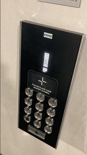 #Kone #Polaris Destination Despatch - Using Call Station (Later Version, Part 1) - #Elevator #shorts