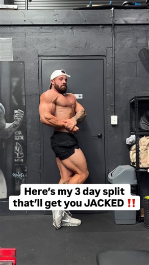 Ethan George - Online Coach on Instagram: "You don’t have to train 5-6 days a week to see results. It’s all about finding a plan that works for you and your routine. 3 days is better than nothing! Day 1: Upper 1 A: Incline dumbbell press - 2 x 6-8 B: Pec dec fly - 3 x 12-15 C: Lat pulldown - 2 x 10-12 D: Chest supported row - 3 x 8-12 E: Rear delt cable fly - 3 x 12-15 Day 2: Lower A: Seated hamstring curl: 3 x 12-15 B: Hack squat: 3 x 8-10 C: Dumbbell RDL: 3 x 12-15 D: Leg extension: 2 x 15-20 