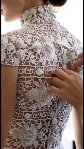 Irish crochet technique #crochetinspiration #crochetideas