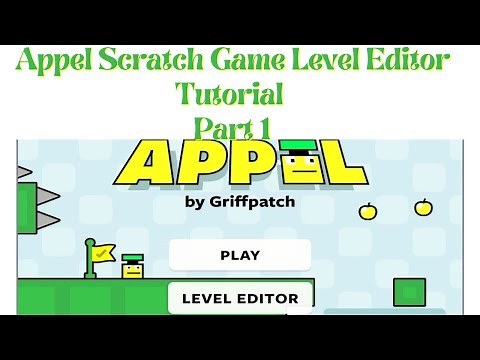 Appel Scratch Game /Customize Level Tutorial /Key 1 and 2