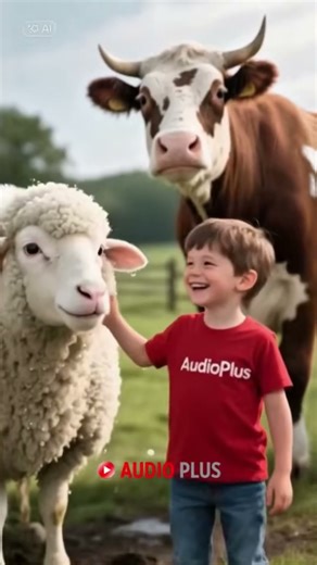 Suara embe, Kambing Lucu di peternakan 🐑😂 | AI Funny Animal Video Shorts