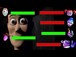 [SFM FNaF] TOY STORY 4 FORKY AND WOODY VS PRIVATE ROOM ANIMATRONICS Toy Story 4 Animation WITH HEA