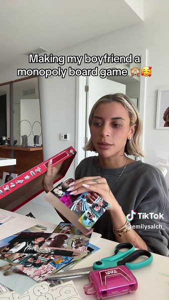 Custom Monopoly Board Gift for My Boyfriend