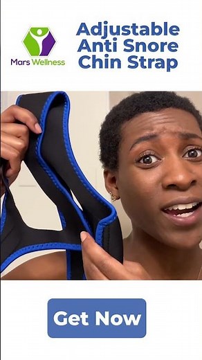 Adjustable Anti Snore Chin Strap