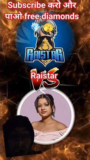 Free Fire 🔥 Raistar vs Angry Girl 1v6 Clutch 😱 One Tap Headshot | #shorts #shortsfeed #ffgaming