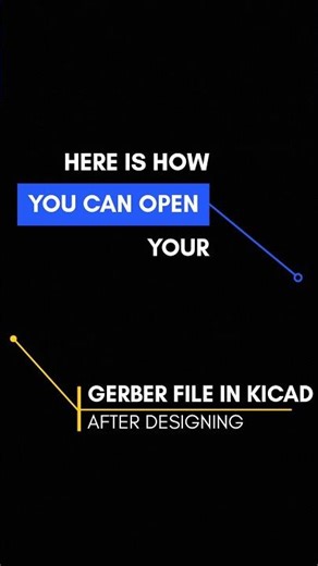 GERBER FILE IN KICAD ⚡🤝👍#trendingshorts #viralvideo #arduino #subscribeplease #likes