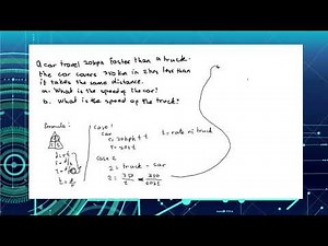 Algebra word problem involving Motion Problem