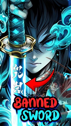 “The banned Nichirin color nobody talks about 😳⚔️🔥”#demonslayer #anime #nichirin #shorts #trending