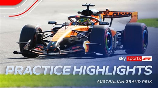 Australian GP: Oscar Piastri tops Practice One for McLaren as Mercedes and Ferrari also show strong pace in Melbourne