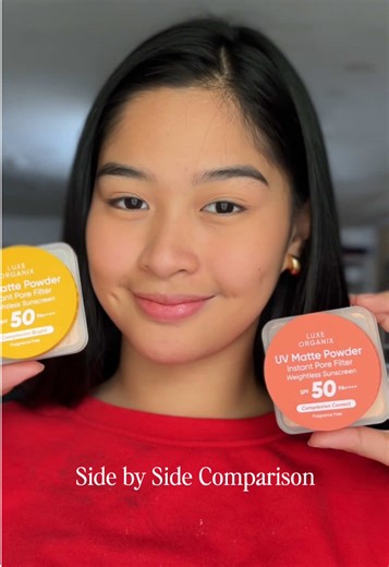 NEW LUXE ORGANIX POWDERS? LET'S REVIEW THESE!💛🩷 #NewSPFPowders #LoosePowder #MattePowder #fyp