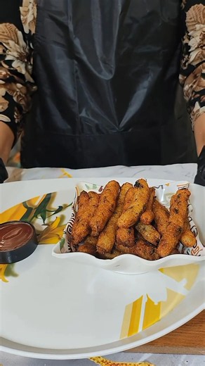 Crispy Potato Fingers | Easy 10-Minute Snack! 🥔✨